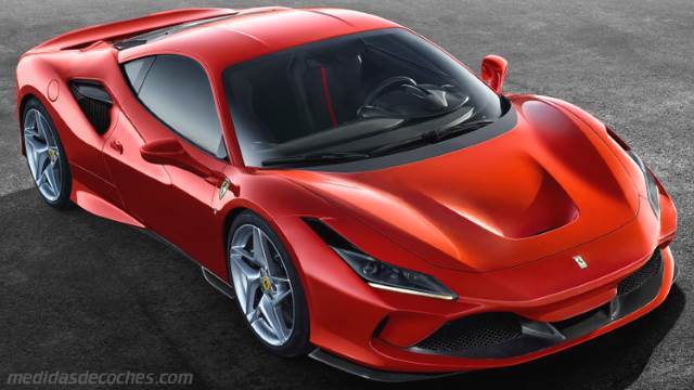 Exterior del Ferrari F8 Tributo