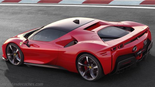 Exterior del Ferrari SF90 Stradale