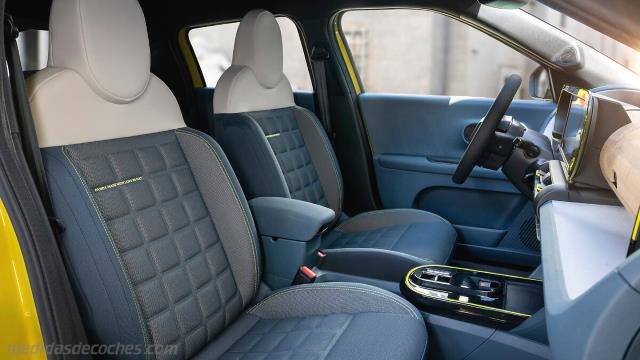 Detalle interior del Fiat Grande Panda