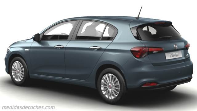 Exterior del Fiat Tipo 5 puertas