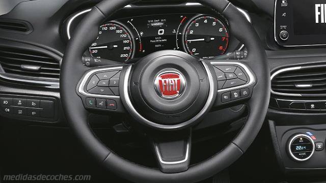 Detalle interior del Fiat Tipo SW Cross