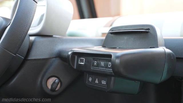 Detalle interior del Fiat Topolino