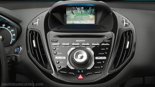 Detalle interior del Ford B-MAX