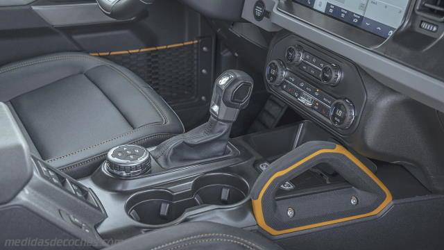 Detalle interior del Ford Bronco