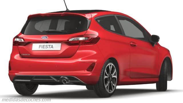 Exterior del Ford Fiesta