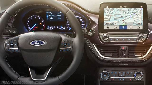 Detalle exterior del Ford Fiesta