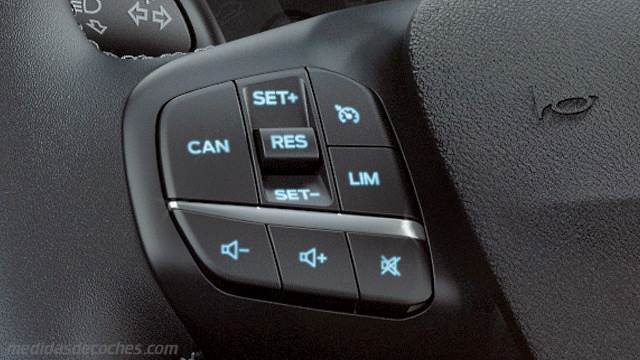 Detalle interior del Ford Fiesta Active