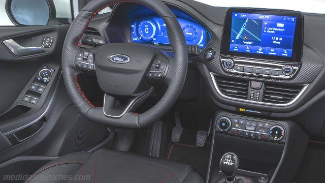 Detalle interior del Ford Fiesta Active
