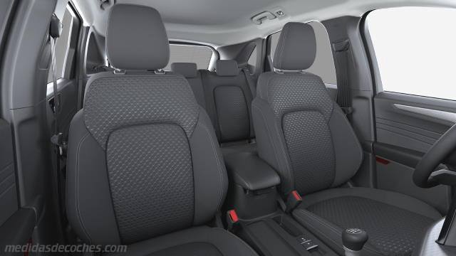 Detalle interior del Ford Kuga