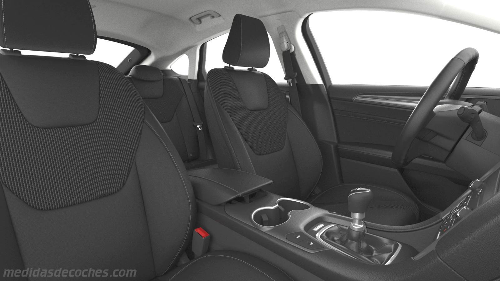 Detalle interior del Ford Mondeo