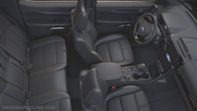 Detalle exterior del Ford Ranger
