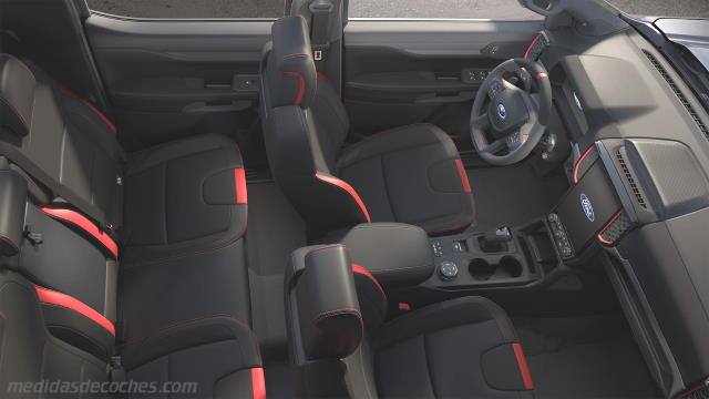 Detalle exterior del Ford Ranger Raptor