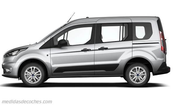 Detalle exterior del Ford Tourneo Connect
