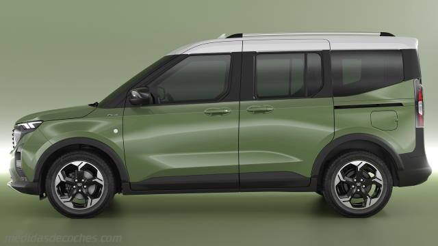 Detalle exterior del Ford Tourneo Courier