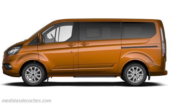 Detalle exterior del Ford Tourneo Custom L1