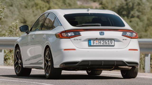 Exterior del Honda Civic