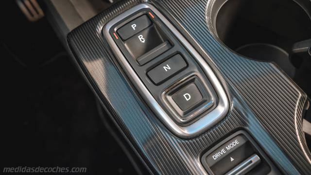 Detalle interior del Honda Civic