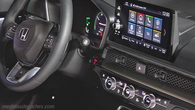 Detalle interior del Honda CR-V