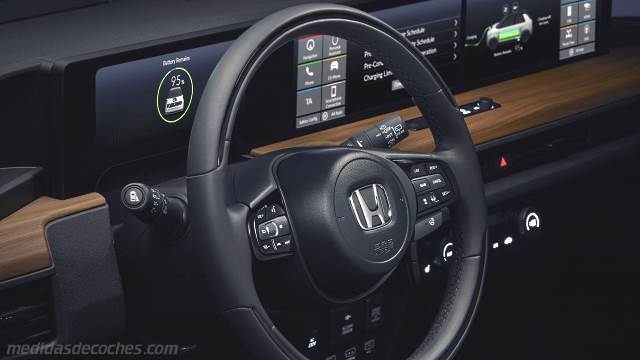 Detalle interior del Honda e