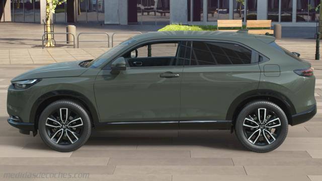 Detalle exterior del Honda HR-V