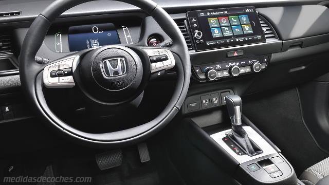 Detalle interior del Honda Jazz