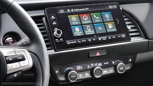 Detalle interior del Honda Jazz Crosstar