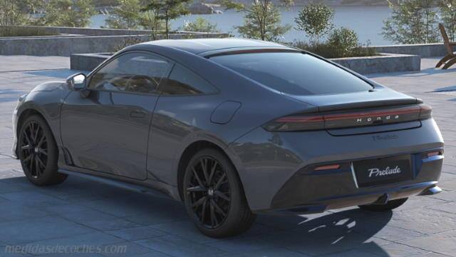 Exterior del Honda Prelude