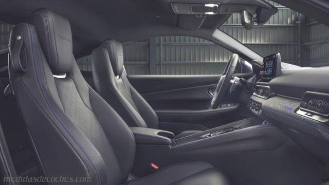 Detalle interior del Honda Prelude