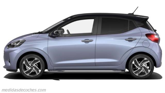 Detalle exterior del Hyundai i10