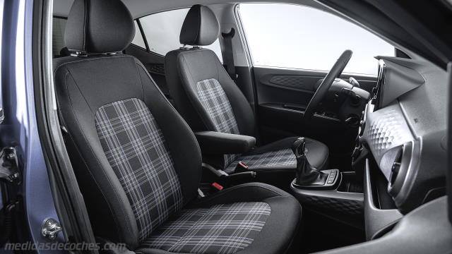 Detalle interior del Hyundai i10