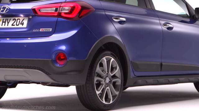 Detalle exterior del Hyundai i20 Active