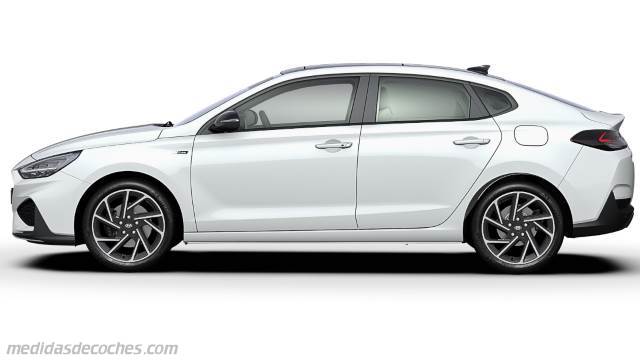 Exterior del Hyundai i30 Fastback