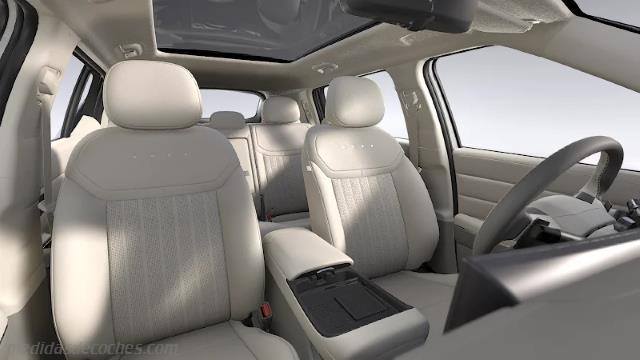 Detalle interior del Hyundai Nexo