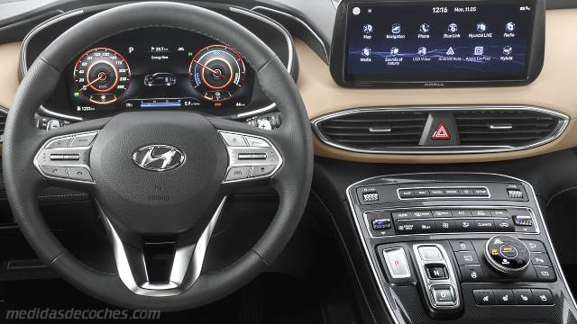 Detalle exterior del Hyundai Santa Fe
