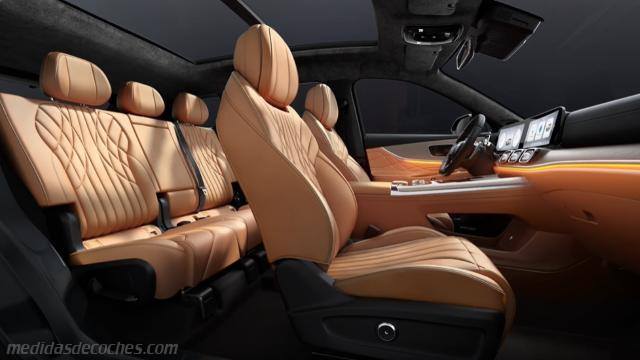 Detalle interior del Jaecoo 8