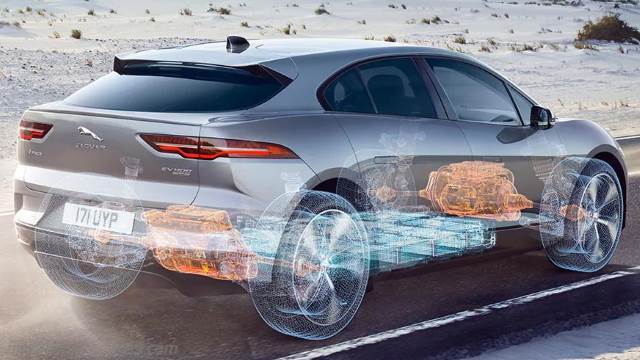 Exterior del Jaguar I-PACE