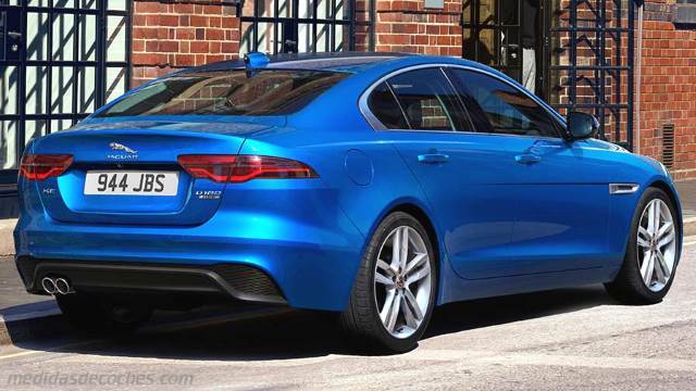 Exterior del Jaguar XE