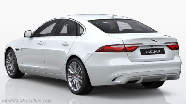 Exterior del Jaguar XF