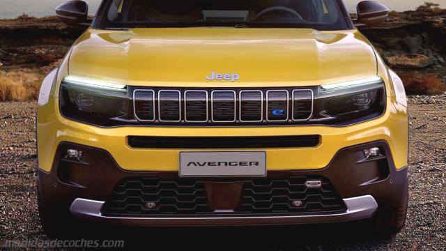 Detalle exterior del Jeep Avenger