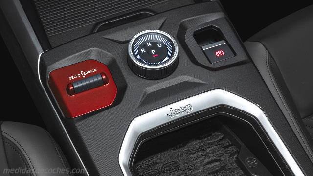 Detalle interior del Jeep Compass