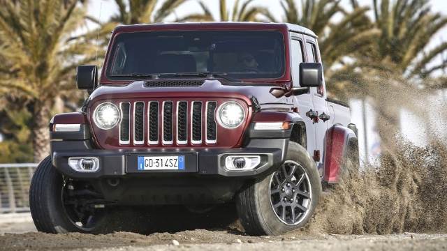 Detalle exterior del Jeep Gladiator