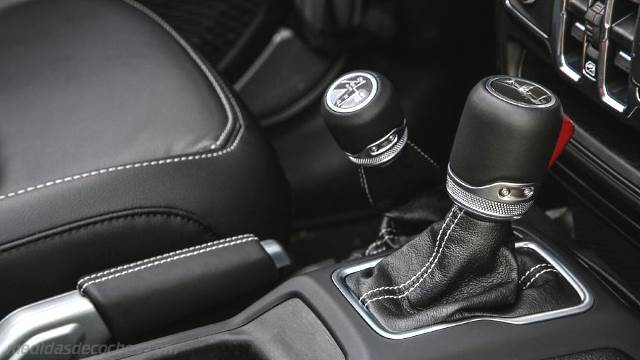 Detalle interior del Jeep Gladiator