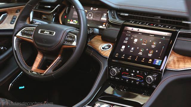 Detalle interior del Jeep Grand Cherokee