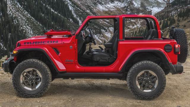 Exterior del Jeep Wrangler