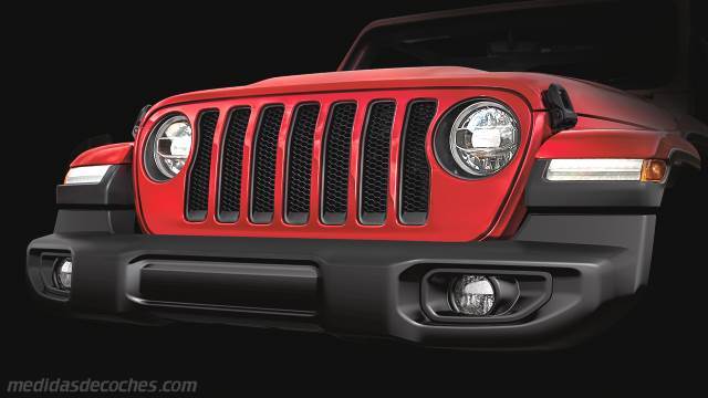 Detalle exterior del Jeep Wrangler