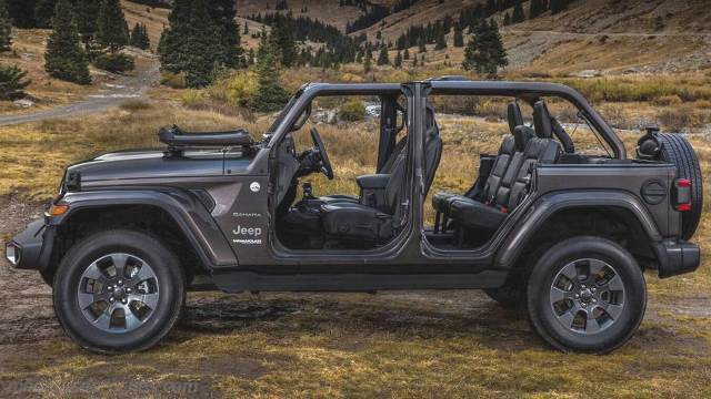 Detalle exterior del Jeep Wrangler Unlimited