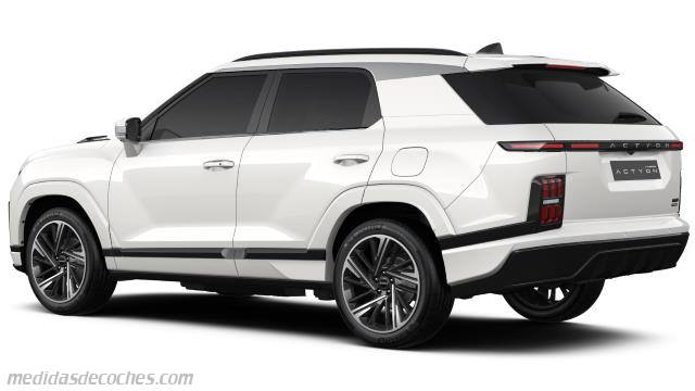 Exterior del KGM Torres Actyon