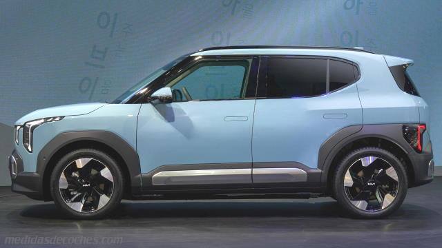Detalle exterior del Kia EV2