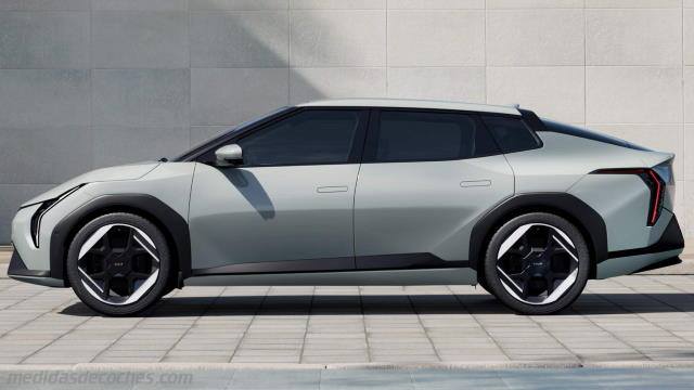 Detalle exterior del Kia EV4 Fastback