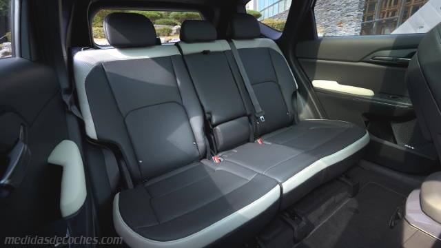 Detalle interior del Kia EV5